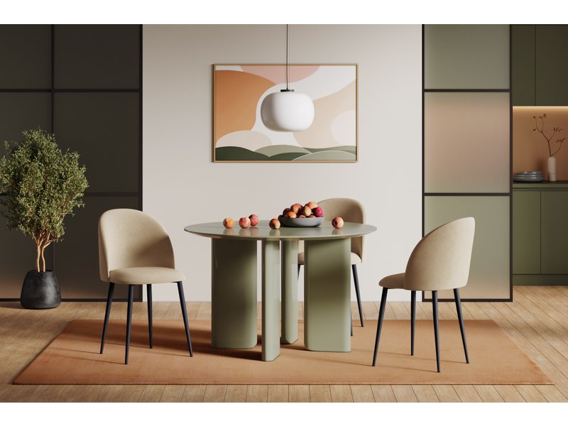 Обеденная группа Алмонт-2 Glossy Olive